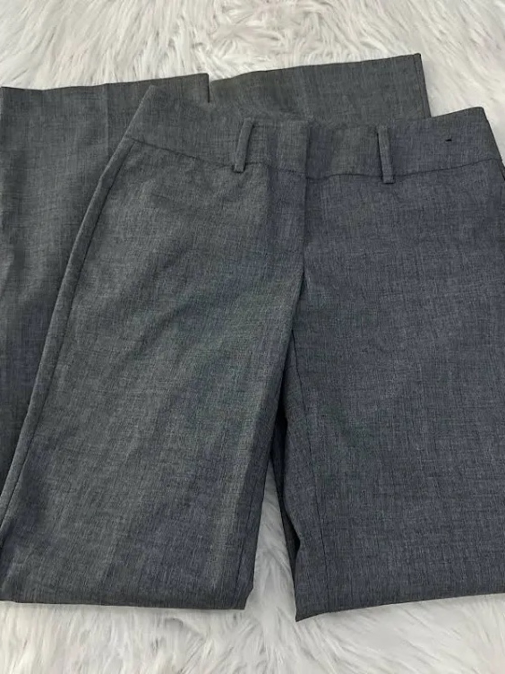 7th Avenue New York And Company Womens Gray Dress Pants 18 Average Straight Leg